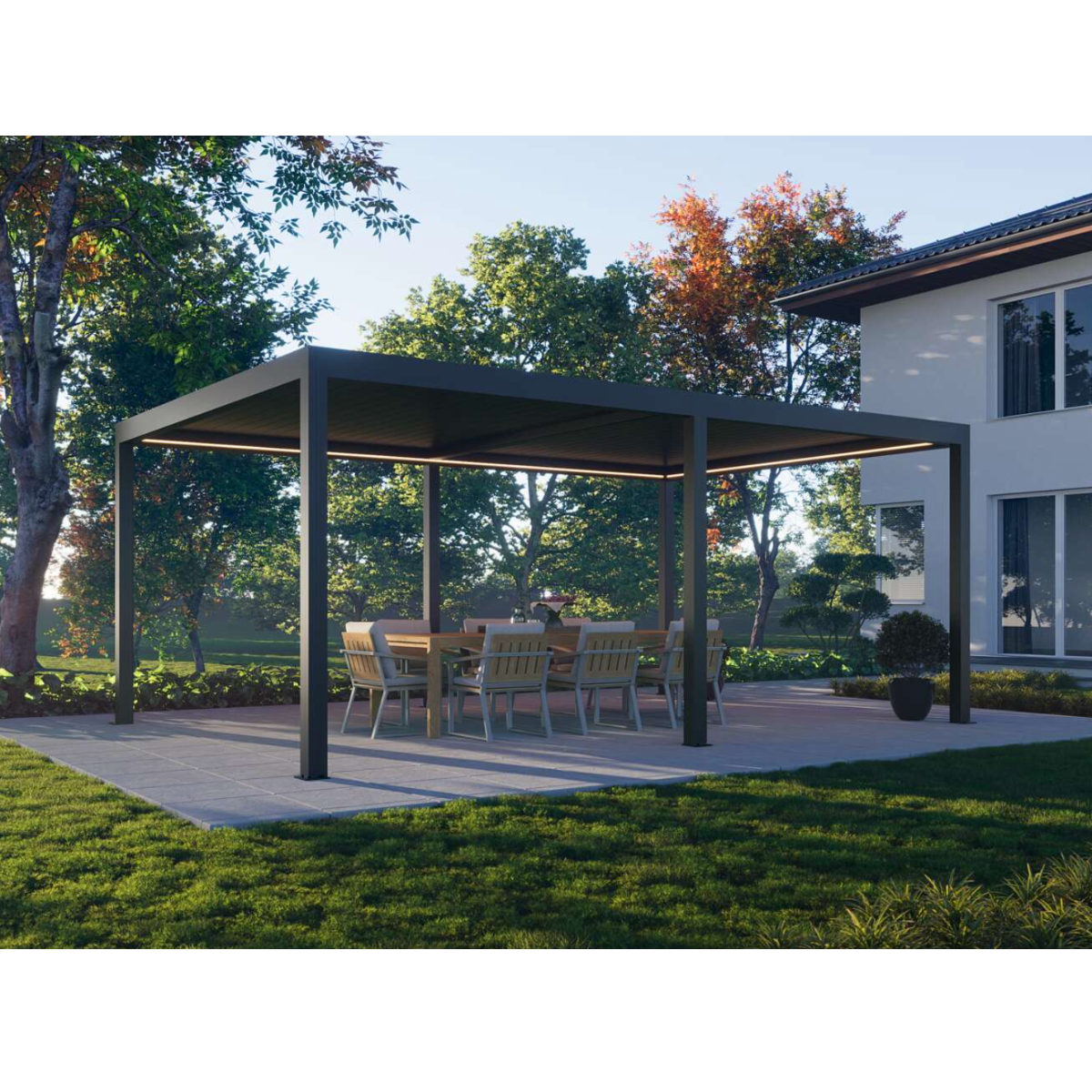 Lamellen Pergola Comfort