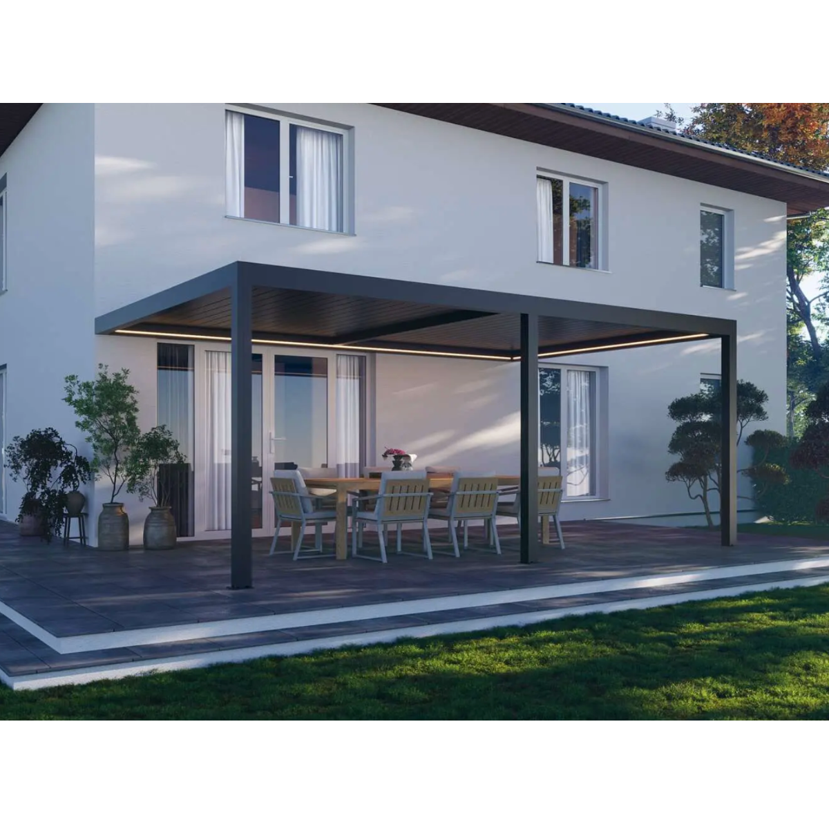 Lamellen Pergola Comfort