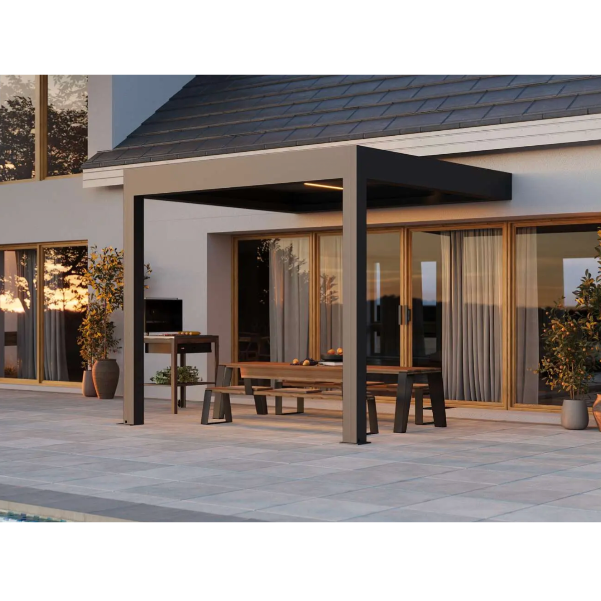 Lamellen Pergola Premium