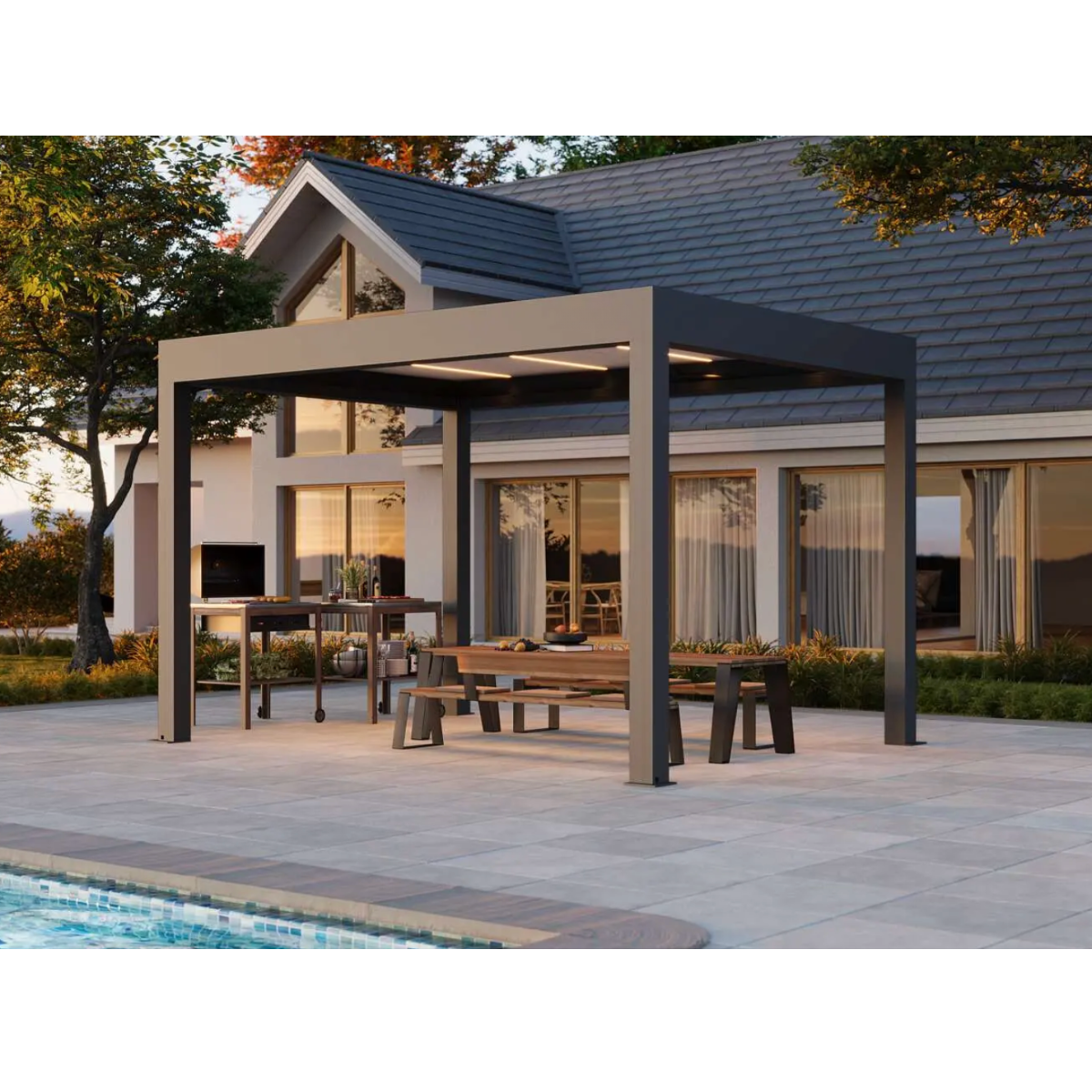 Lamellen Pergola Premium