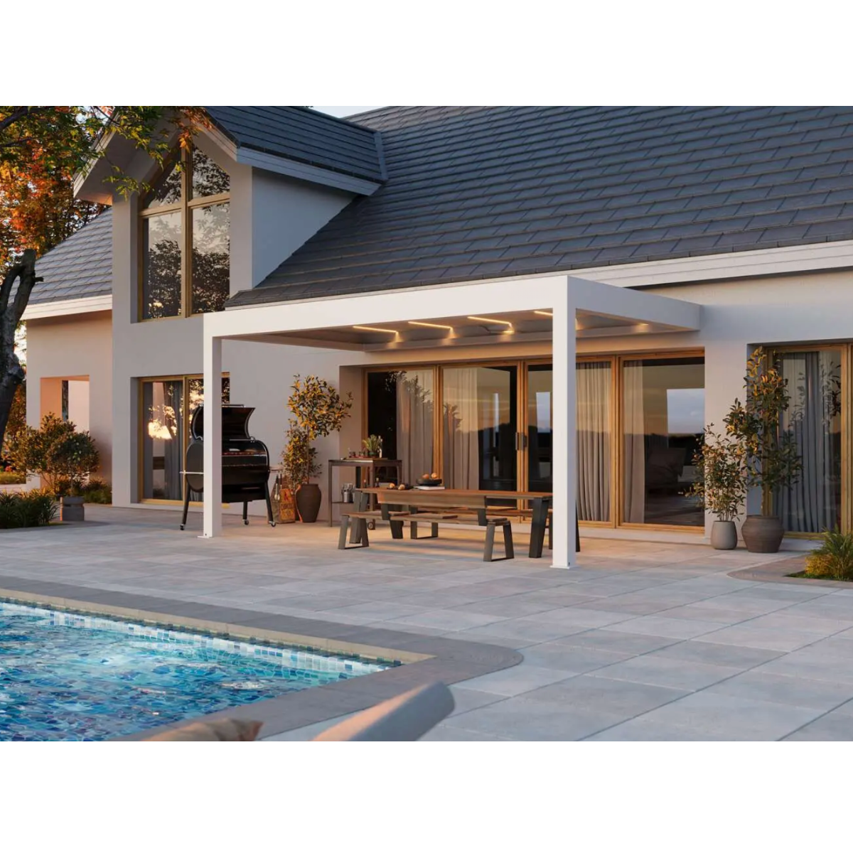 Lamellen Pergola Premium