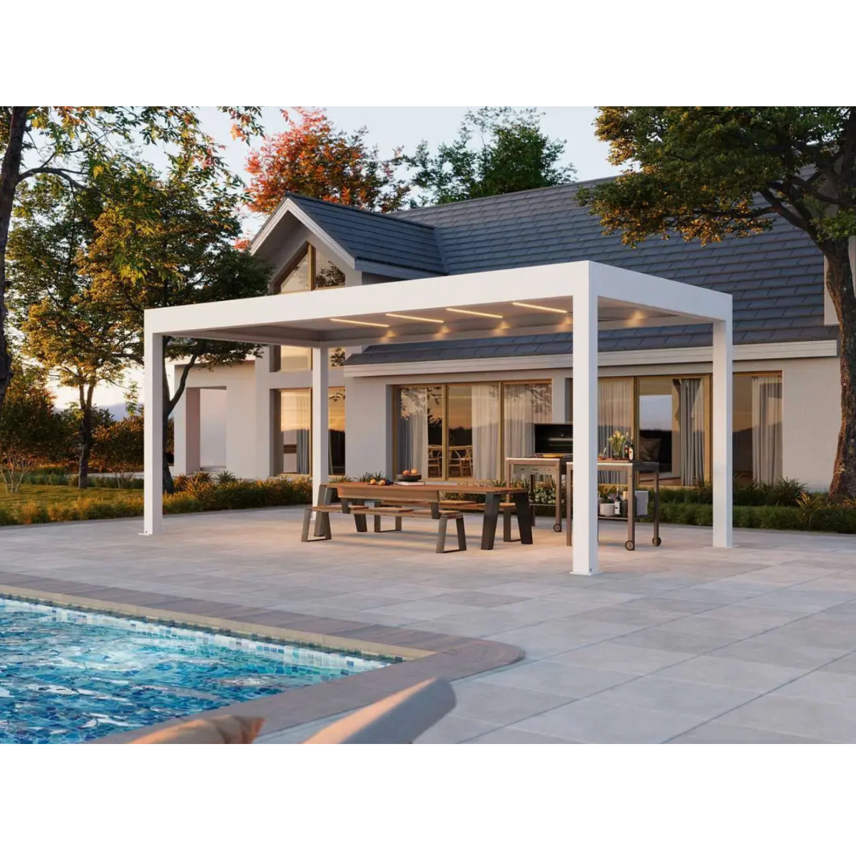 Lamellen Pergola Premium