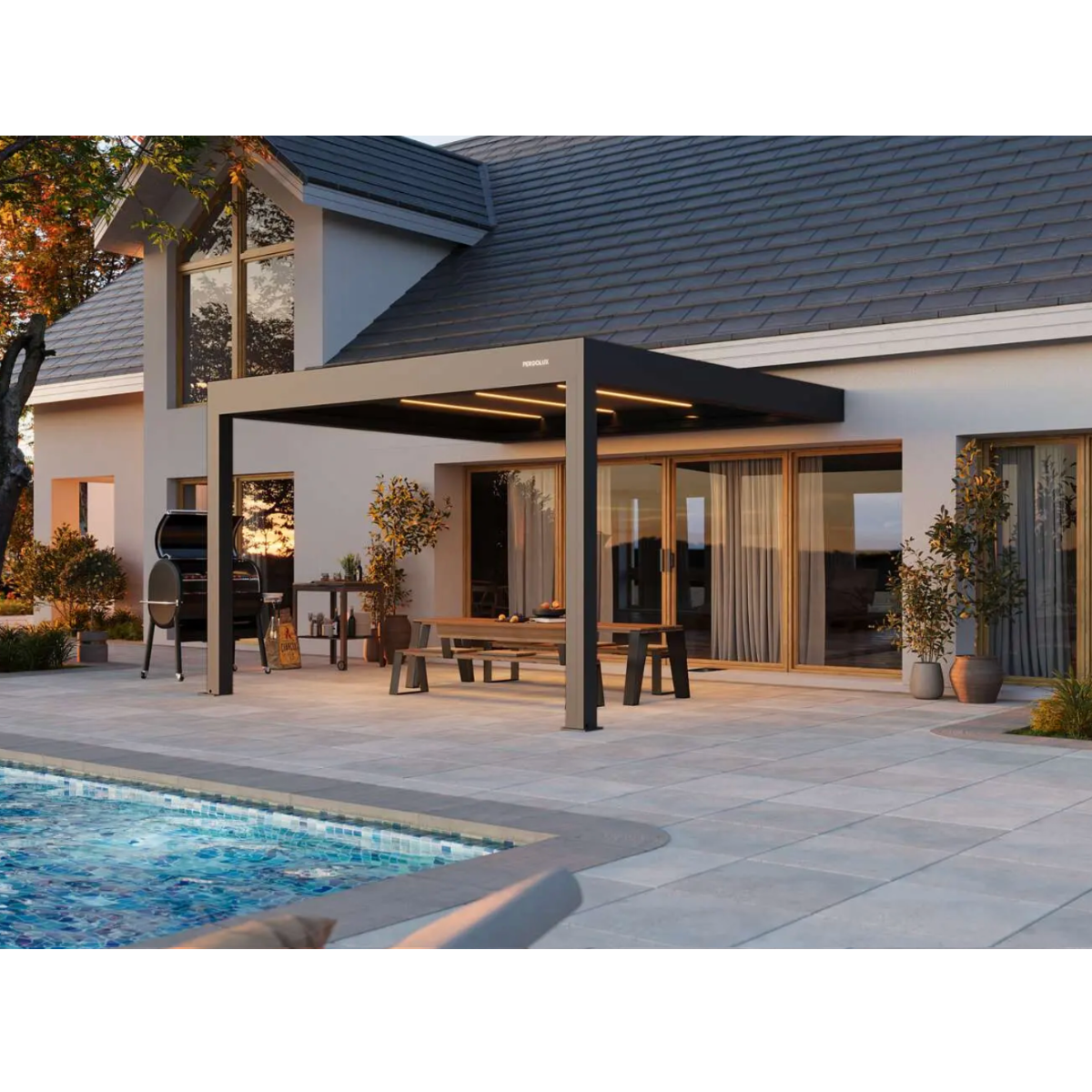 Lamellen Pergola Premium