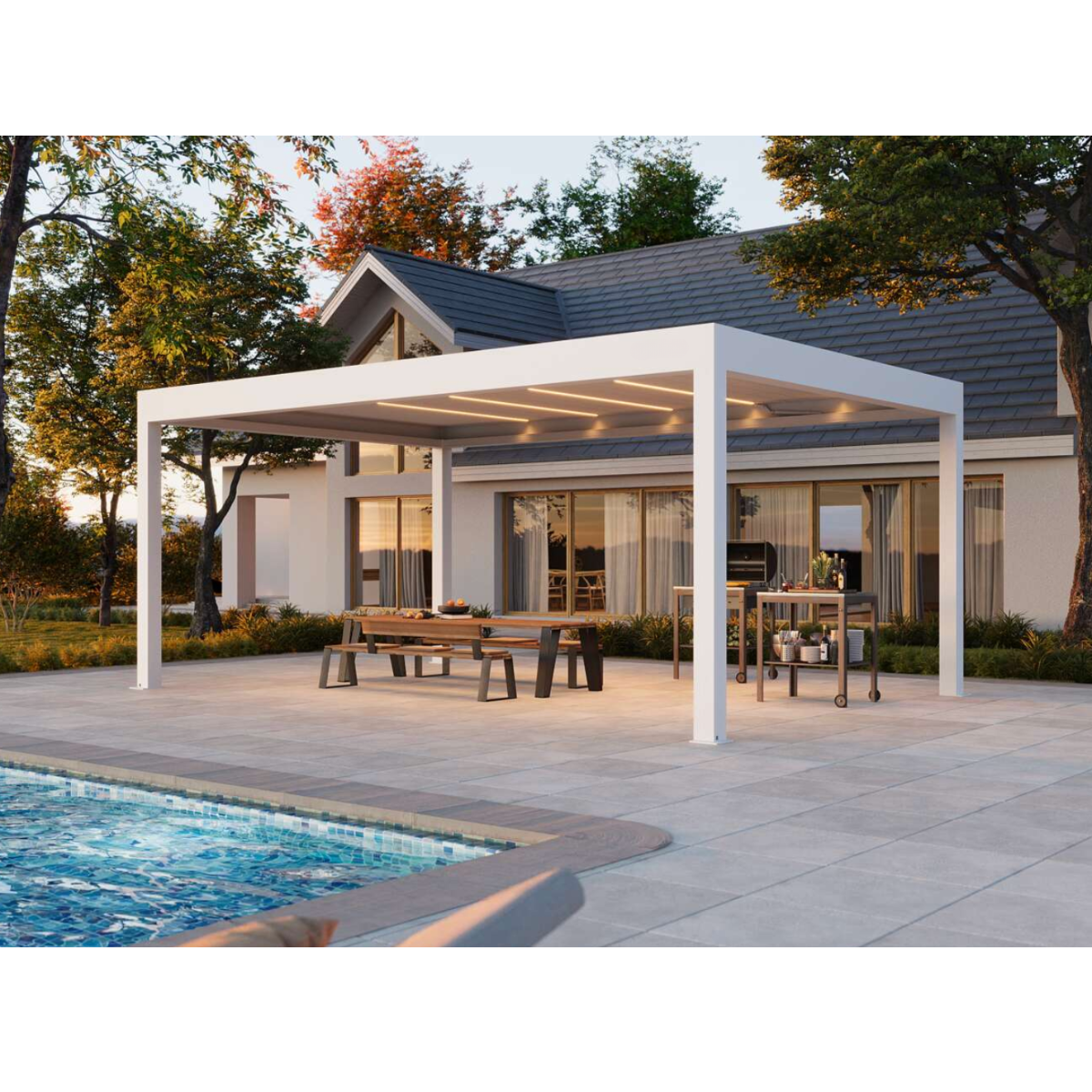 Lamellen Pergola Premium